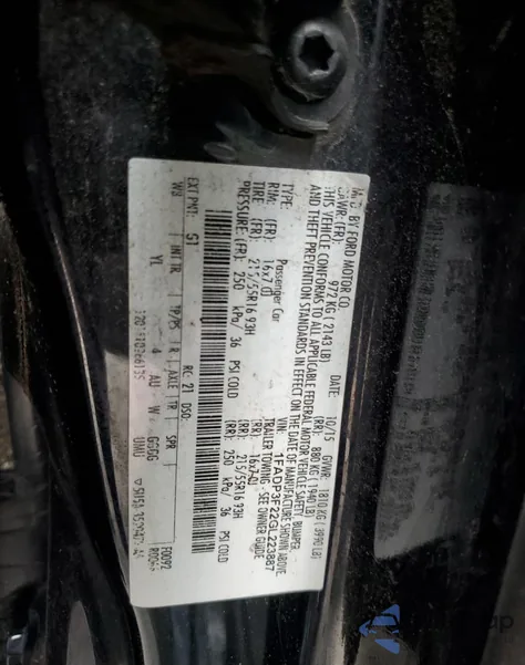 2016 Ford Focus Se из США, поврежденный, VIN 1FADP3F22GL223887